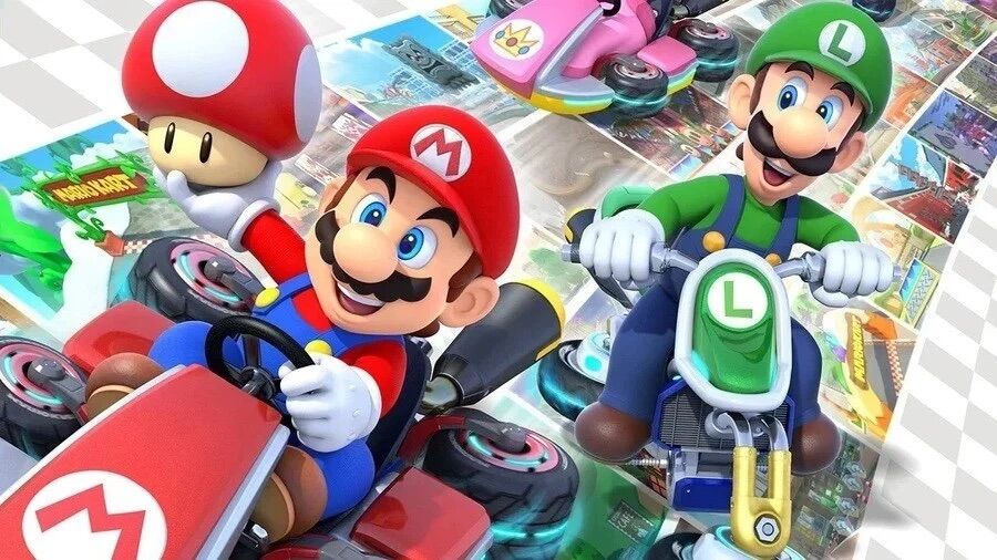 Nintendo Switch Game Cartridge: Mario Kart 8 Deluxe