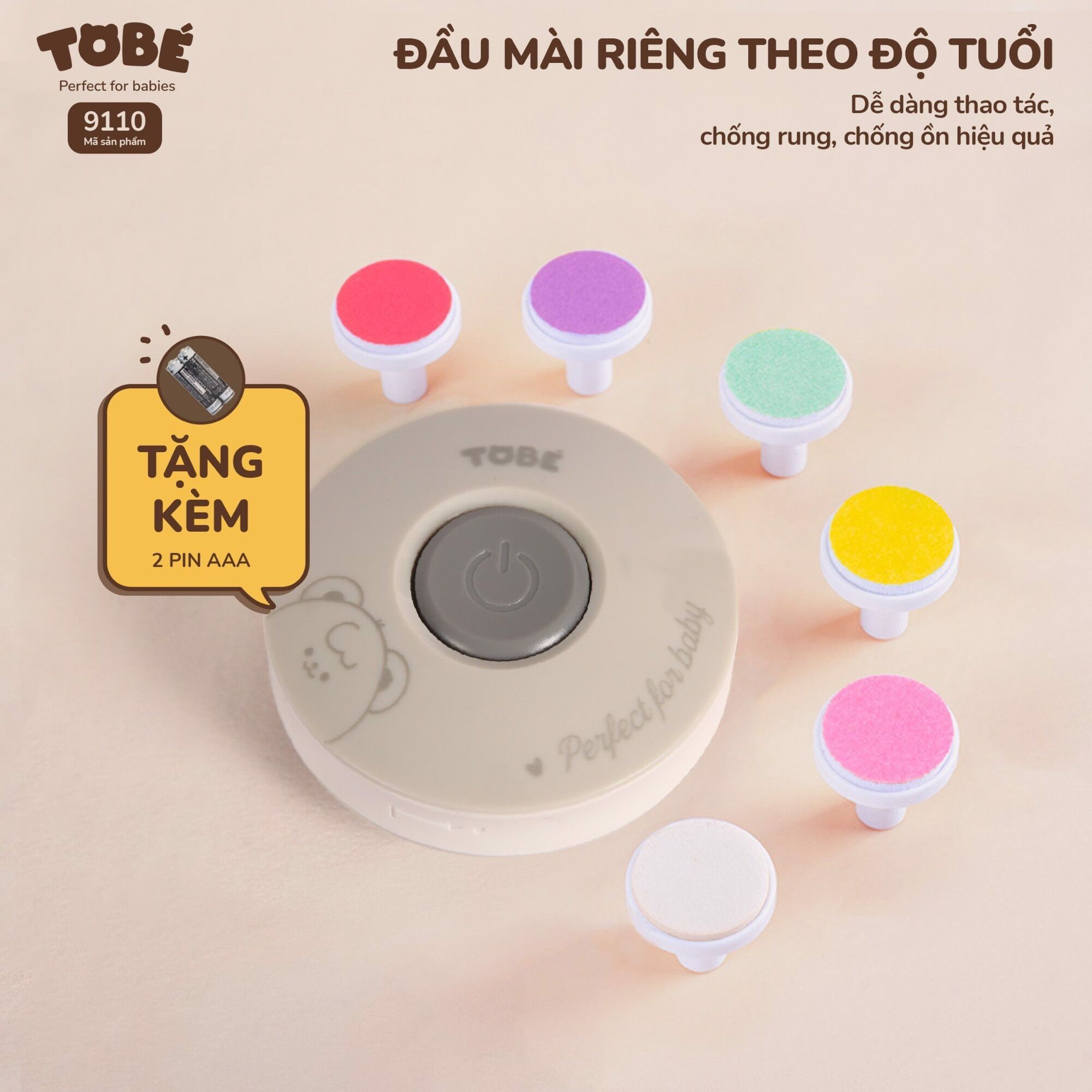 Máy dũa móng tay cho bé ToBé