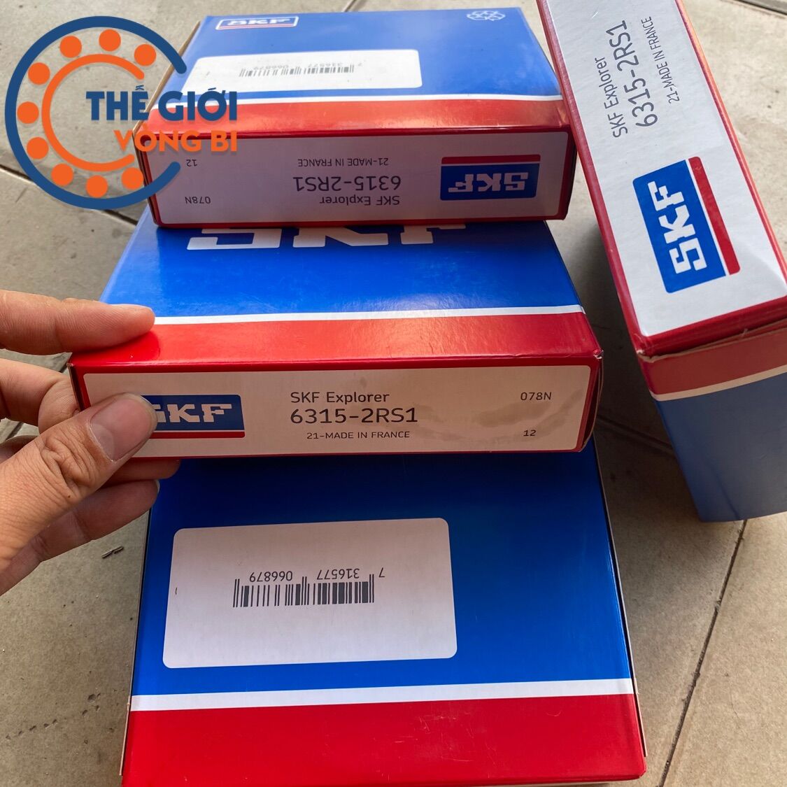 Vòng bi bạc đạn SKF 6315
