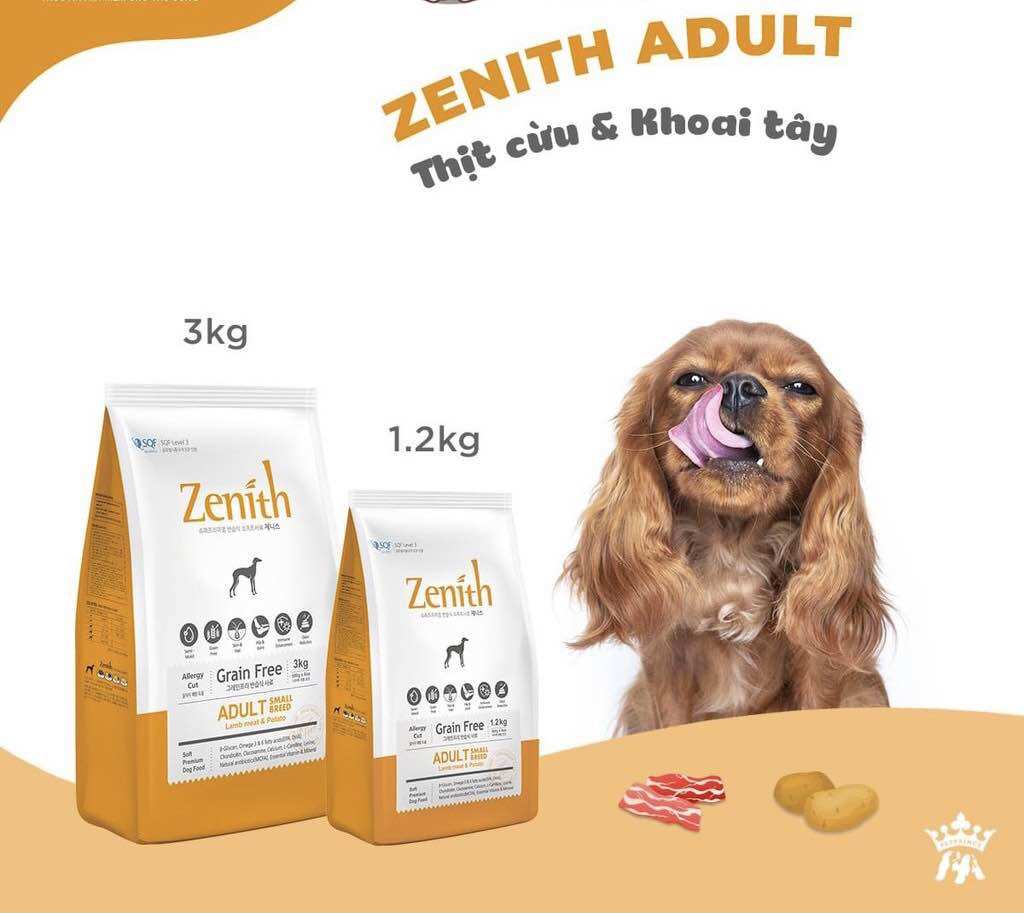 Hạt Mềm cho chó trưởng thành Zenith