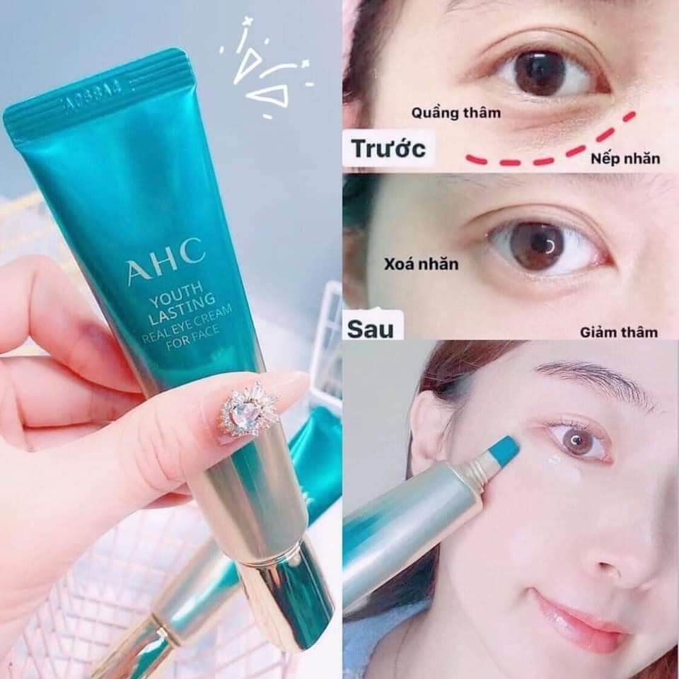[12ml]Kem mắt  thâm xóa nhăn mắt Ahc