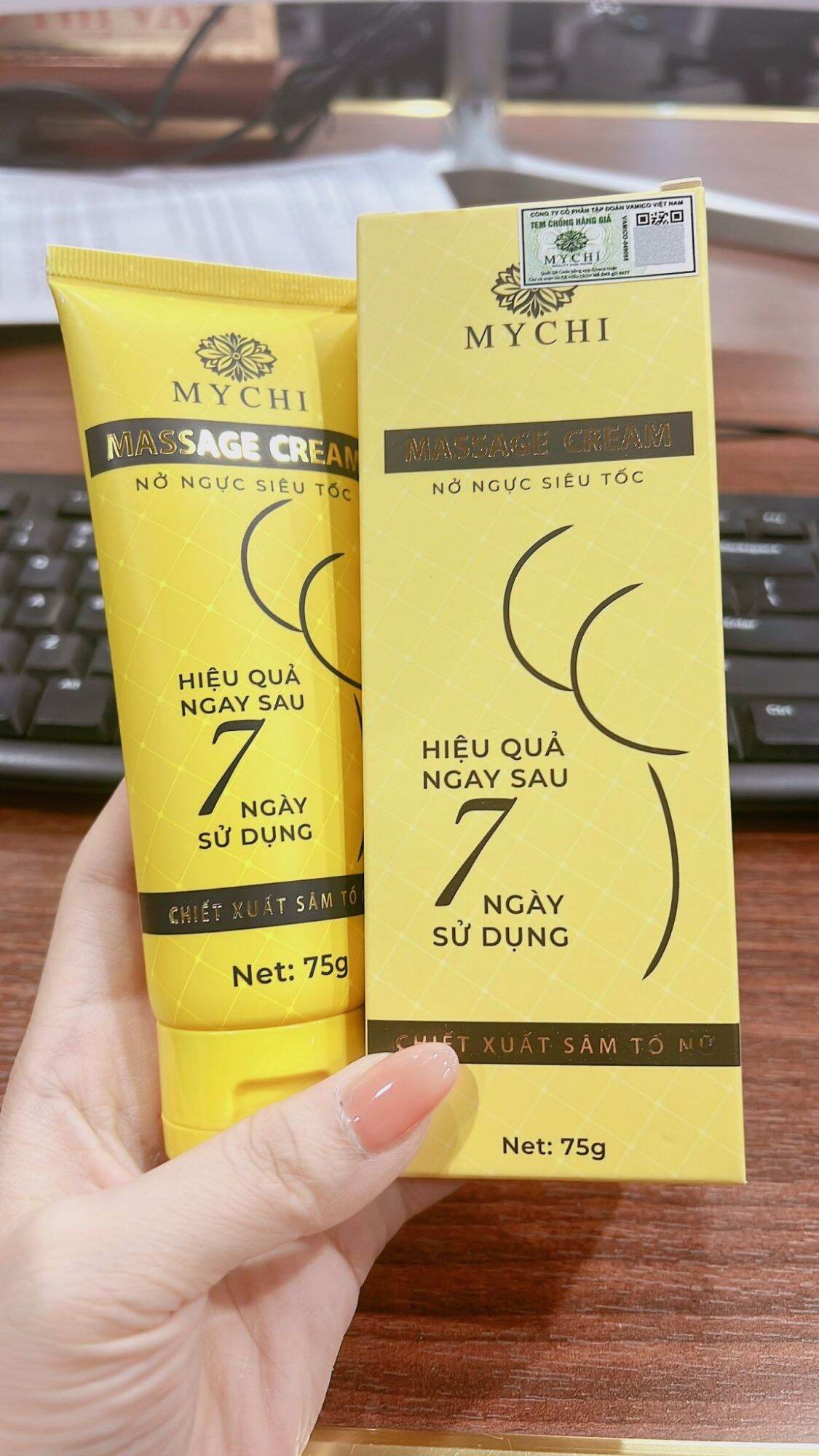 [MẪU MỚI] KEM MASSAGE NỞ NGỰC SIÊU TỐC SAU 7 NGÀY CỦA CÔNG TY THẢO MỘC 37 MYCHY