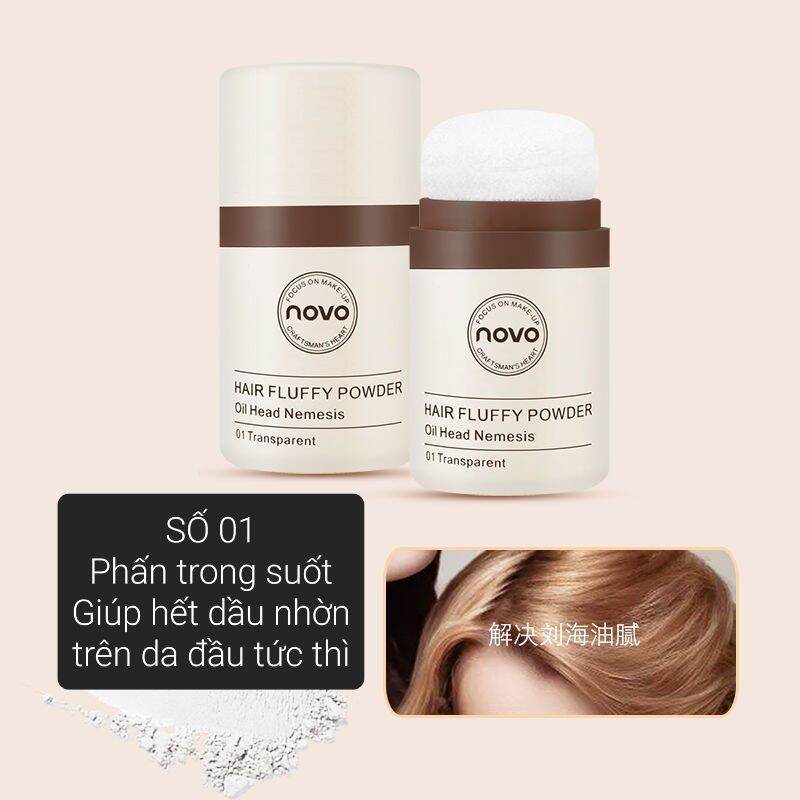 PHẤN PHỦ CHE HÓI-CHE CHÂN TÓC NOVO KIỂM SOÁT DẦU NHỜN