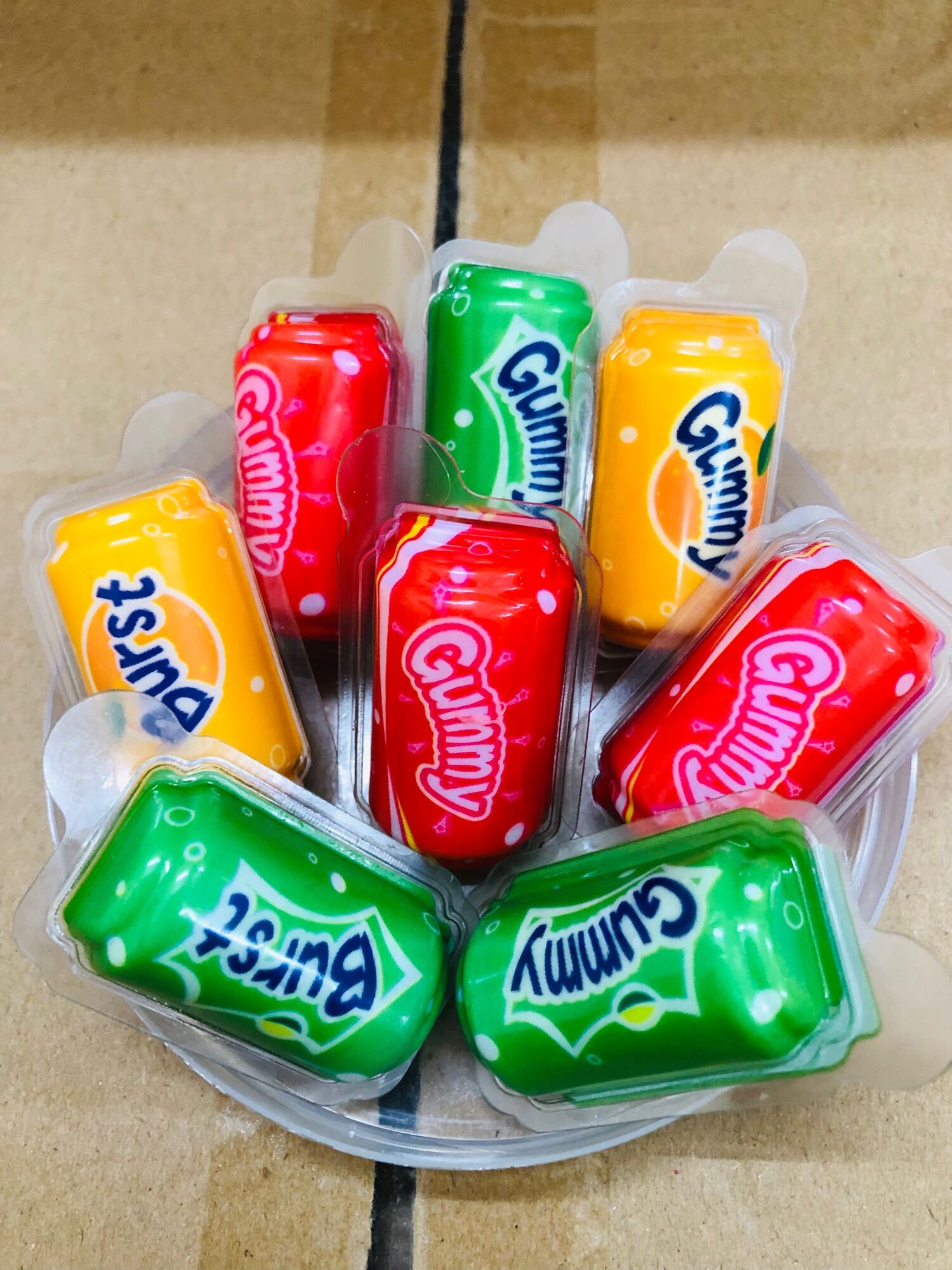 Kẹo gummi trái cây 10gr(cái)