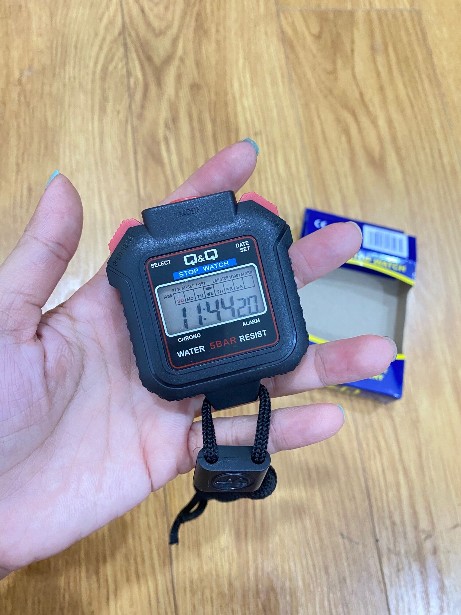 Đồng stopwatch waterproof depth water 50m specialized in sports-lylysports