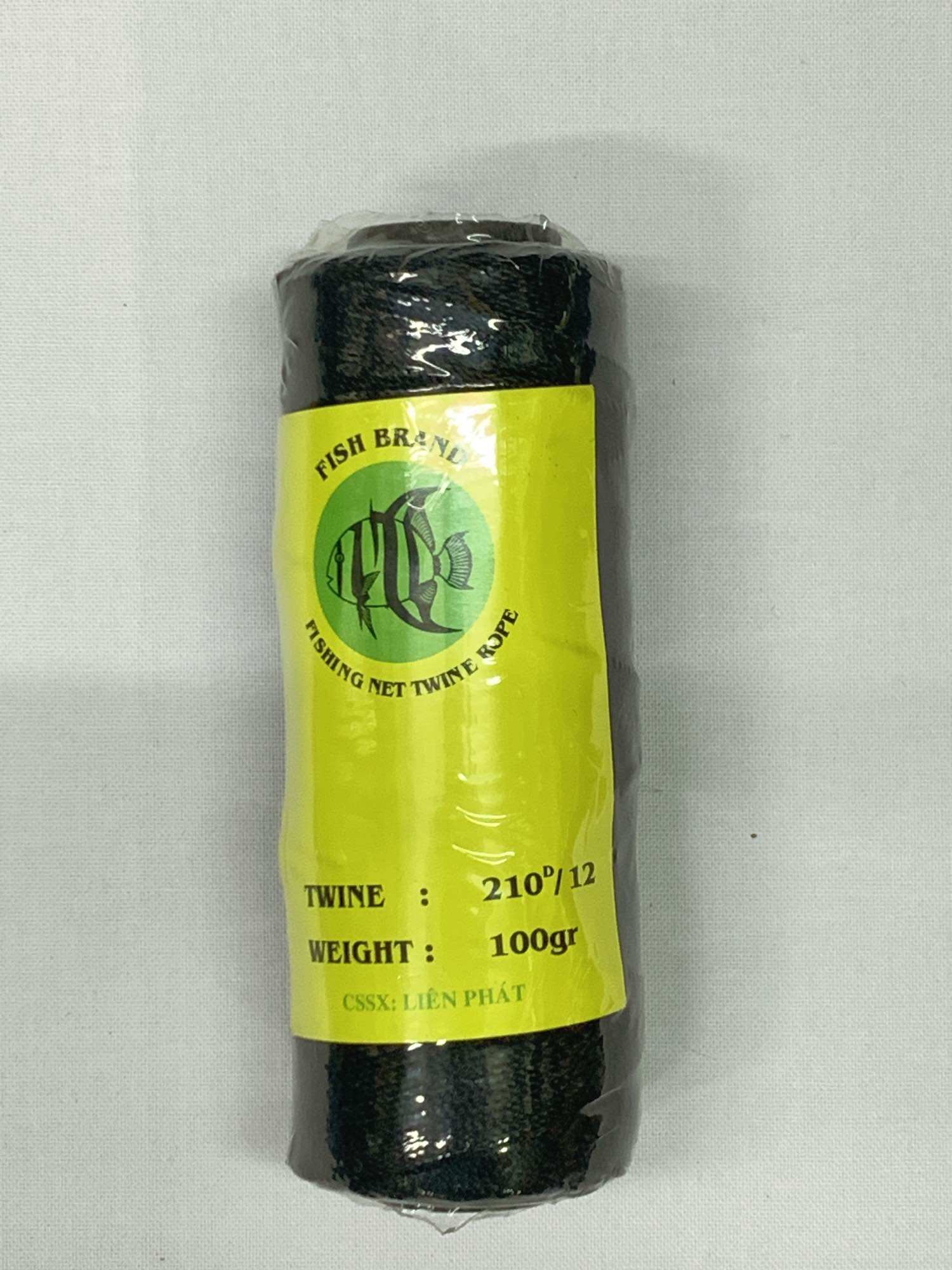 Chỉ nylon 100% sợi 210D màu đen
