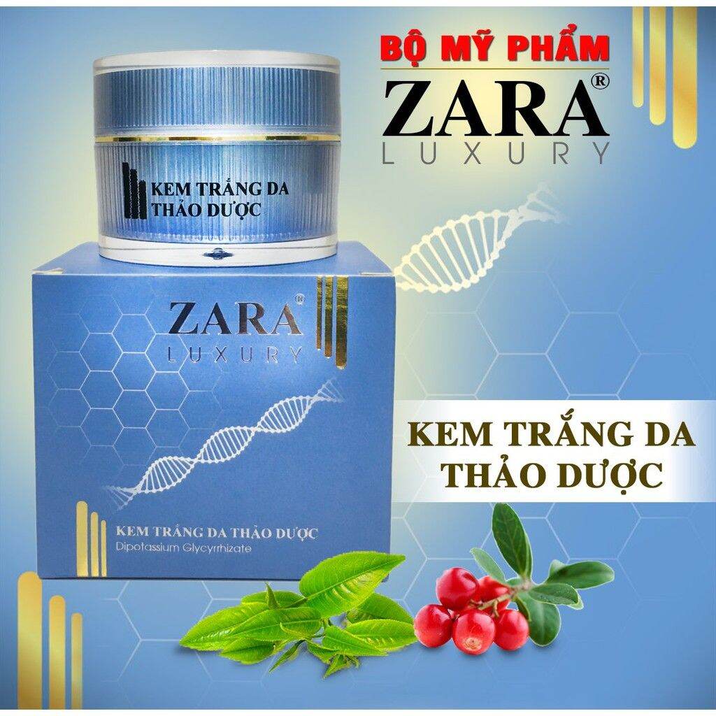KEM DƯỠNG TRẮNG DA THẢO DƯỢC ZARA