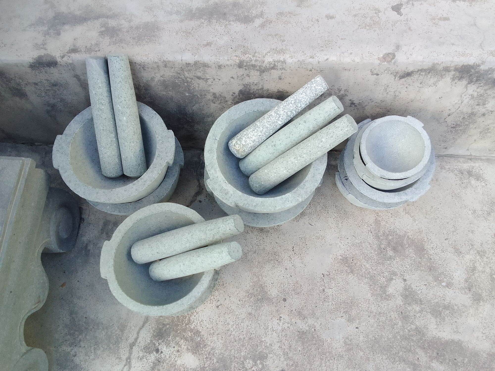 cối và chày đá kích thước 21cm