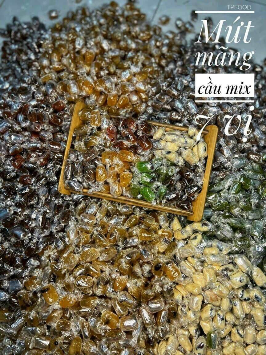 Mứt Mãng Cầu Mix 7 Vị Lon 500gr
