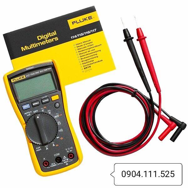 [HCM]Đồng hồ vạn năng Fluke 117 (117/EM ESP true RMS)
