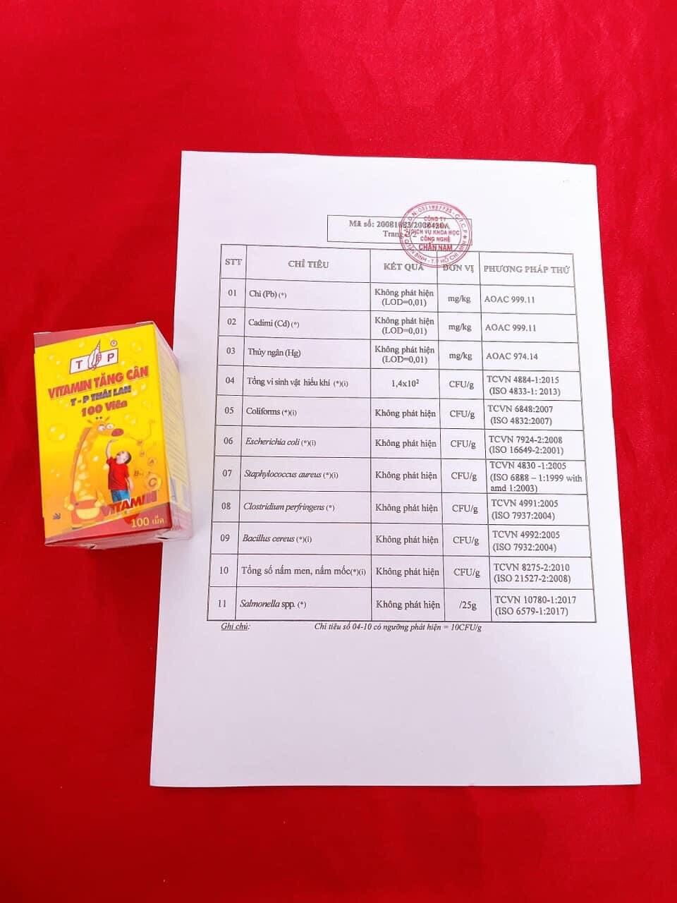 Vitamin tăng cân tp thái lan