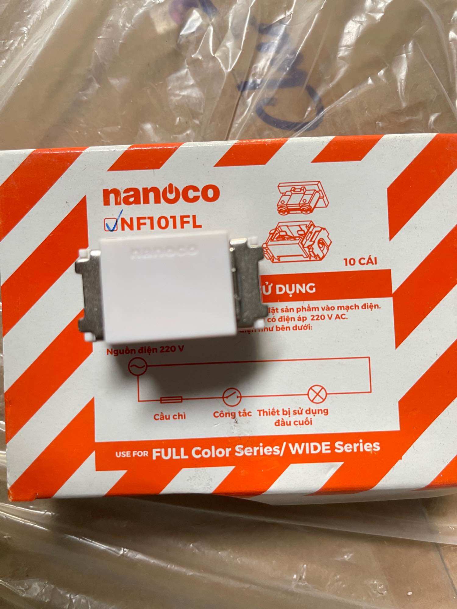Cầu chì nano( panasonic) dòng full hạt nhỏ