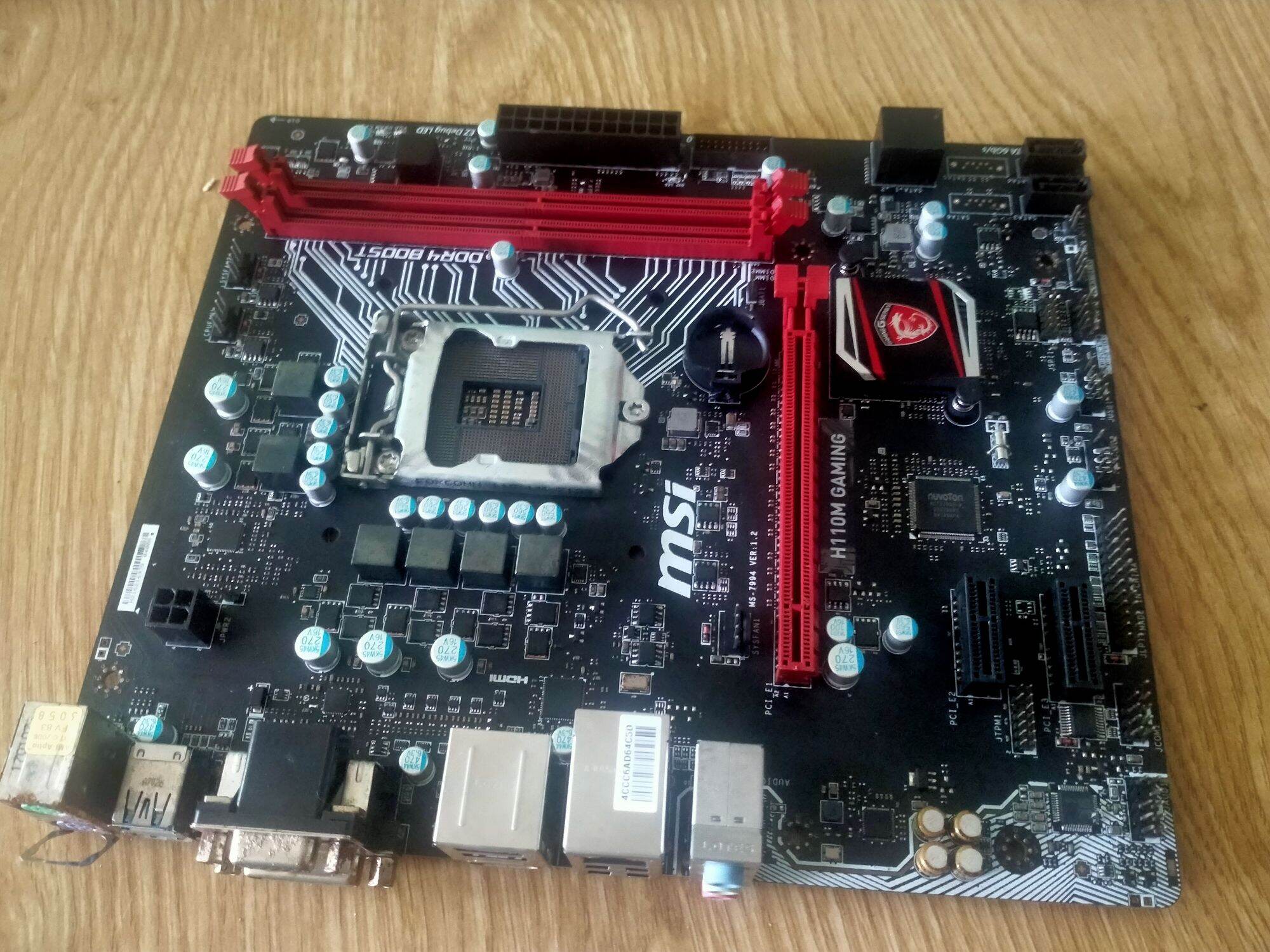 mainboard MSI h110 GAMING (2khe)