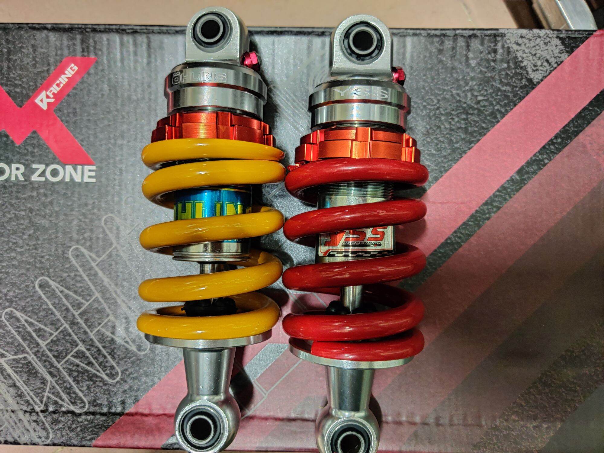 Phuộc ohlins/yss ko bình lắp ex135 ex2010 ex11 ex150