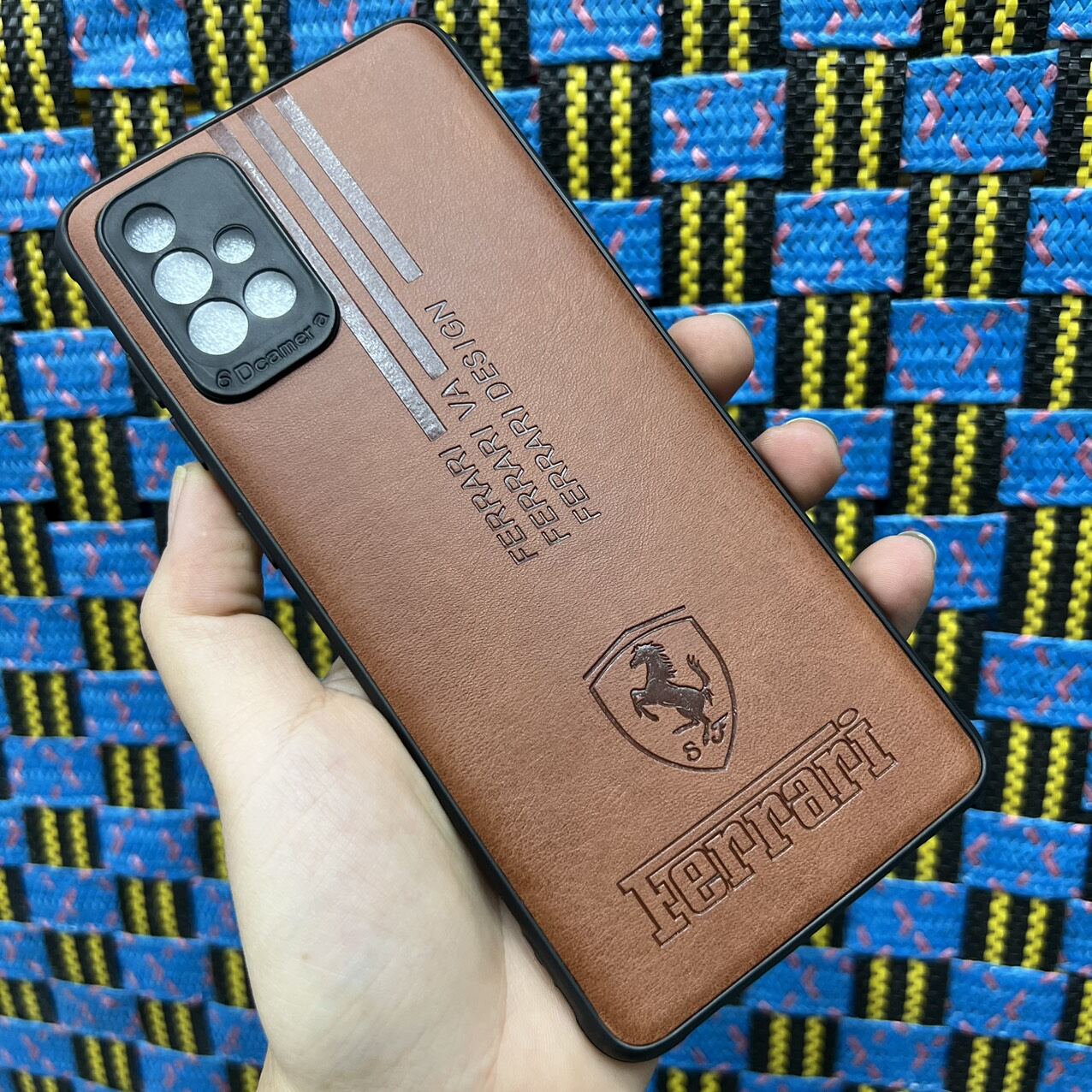 Case ốp lưng Samsung A71 dẻo kiểu da mềm mịn ôm máy