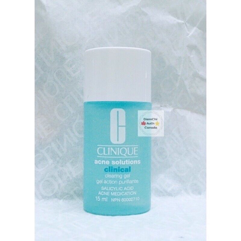 [Bill Canada] Gel chấm mụn Acne Solutions Clearing 15ml (tách set no box)