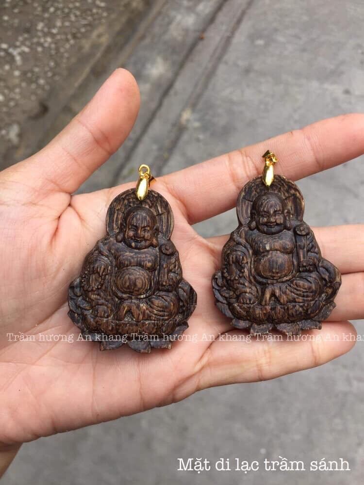 Mặt di lặc trầm sánh chìm cao cấp.