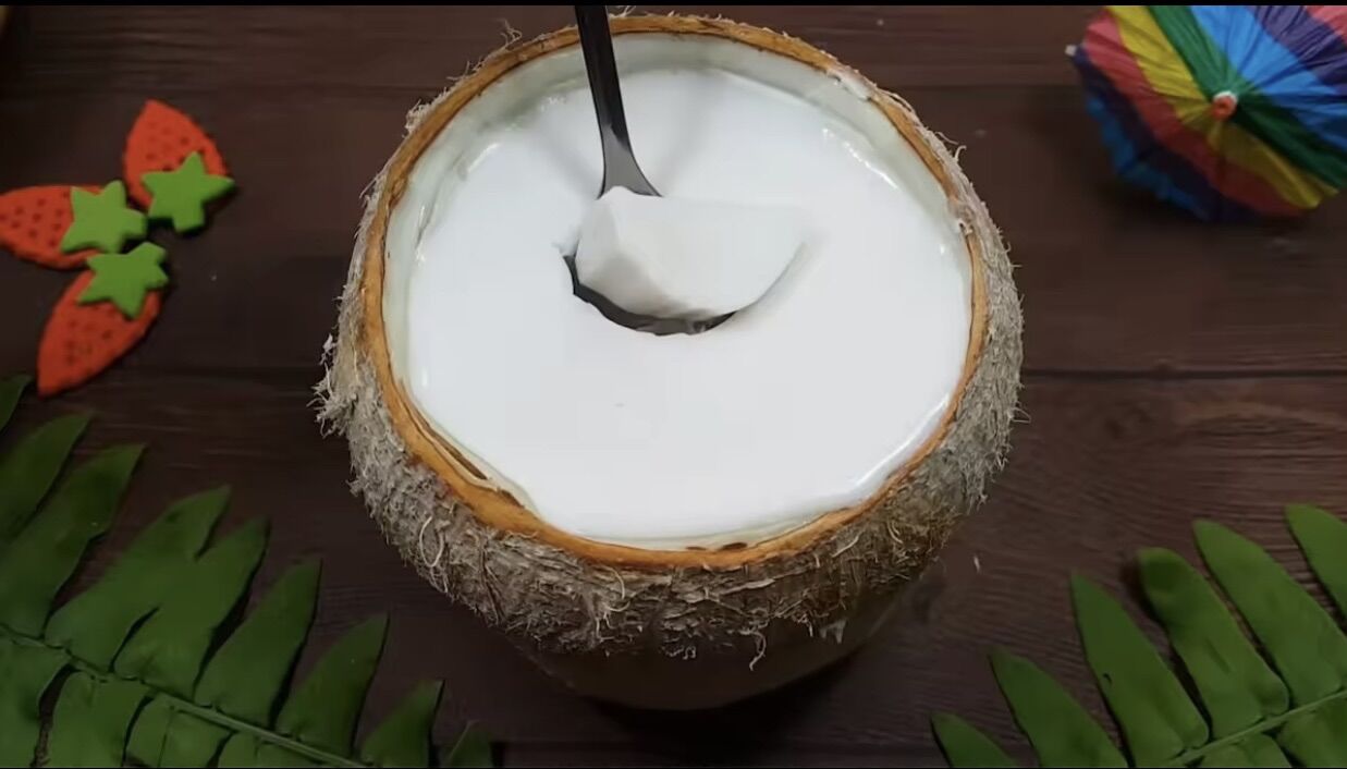 Bột rau câu trái dừa Dragon - Gói 10g