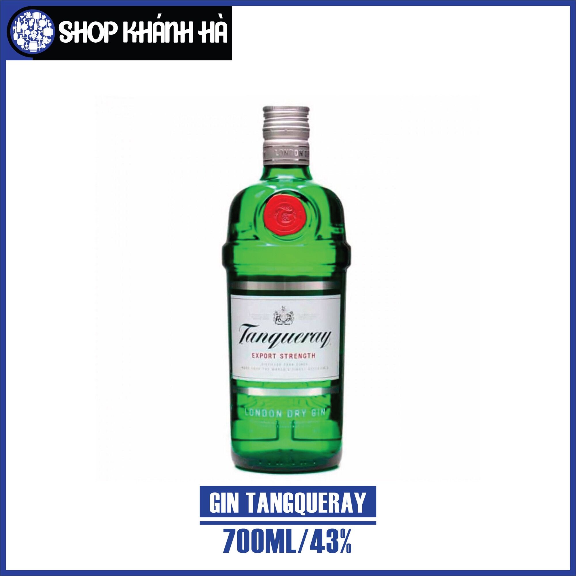 Gin tanqueray - chai/700ml - 43