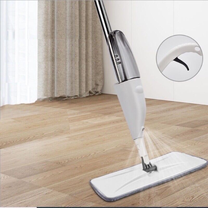 Cây lau nhà phun sương tự động Aurora đầu xoay 360 độ thông minh