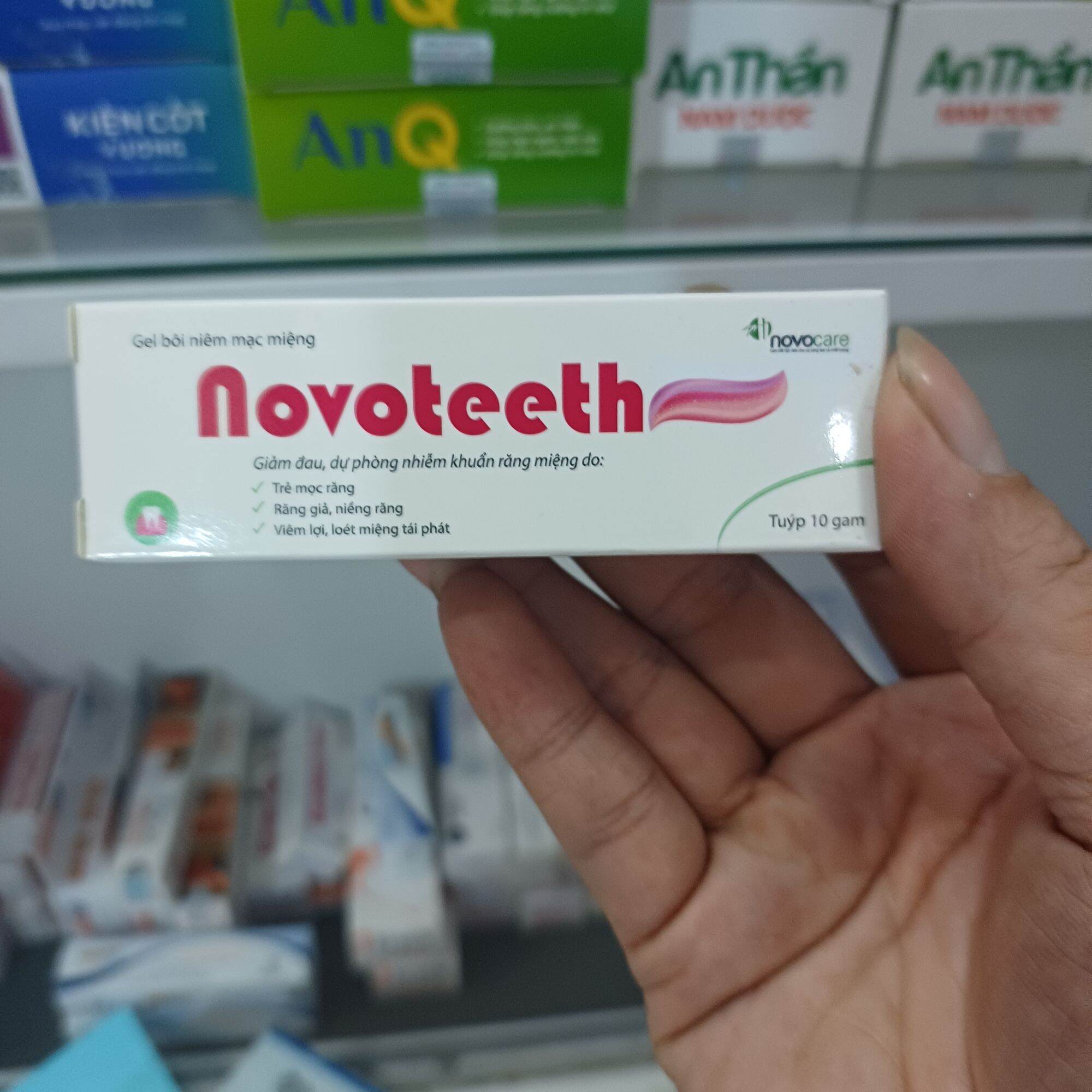 Gel bôi răng miệng novoteeth