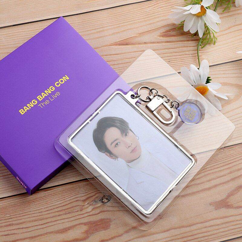 Keyring holder photo card BTS