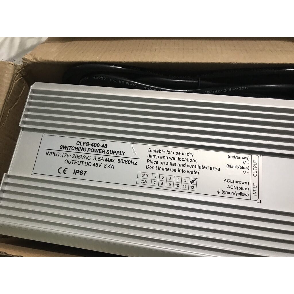 NGUỒN VỈ PHUN SƯƠNG SIÊU ÂM 48V -8.4A