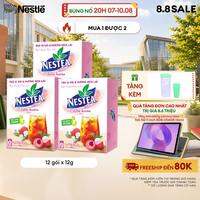[ƯU ĐÃI THÁNG 8] Combo 3 Hộp Trà NESTEA vị Vải & Hương Hoa Lài (1 gói x 1g)