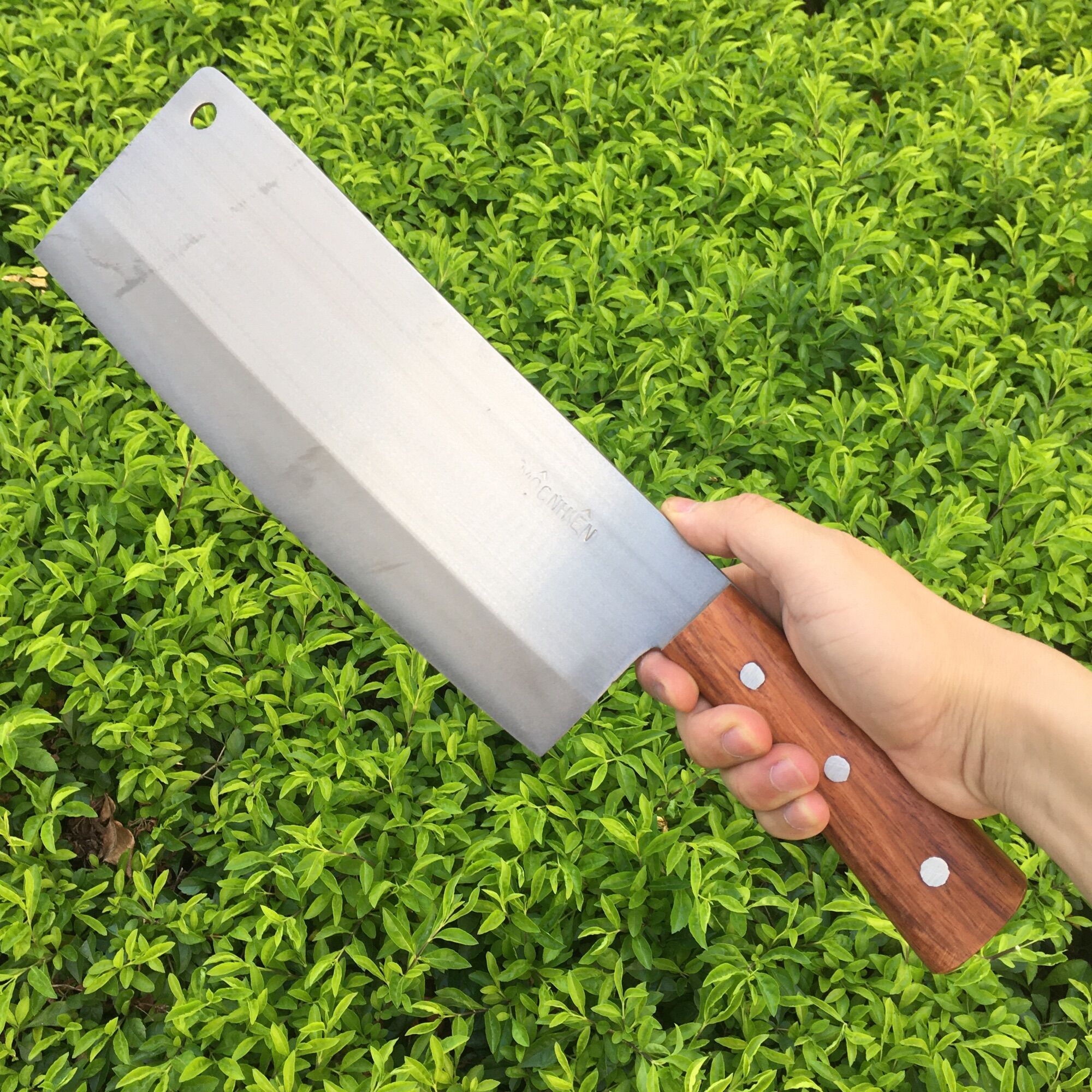 Dao chặt gà, chặt vịt, chặt sườn chất liệu thép không rỉ,dao chặt siêu sắc.