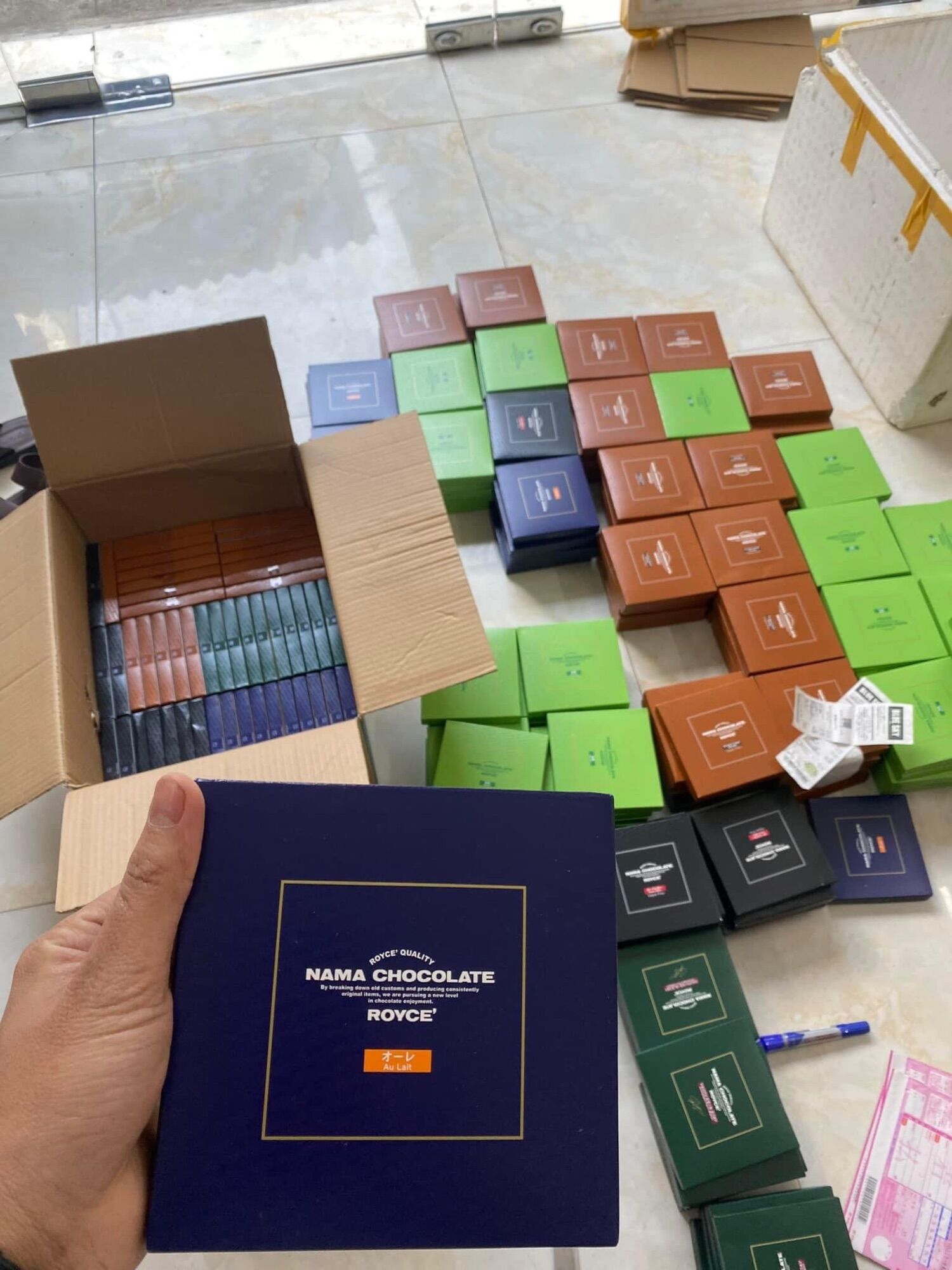 Nama Chocolate Royce Nhật Bản