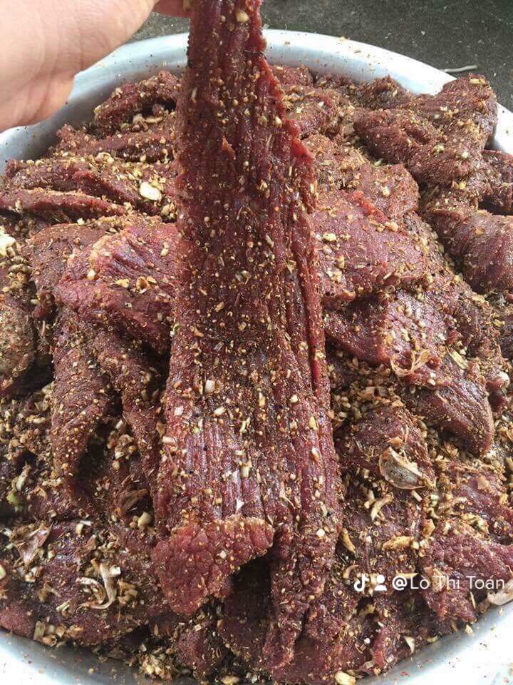 Thịt trâu sấy (370k/500g)