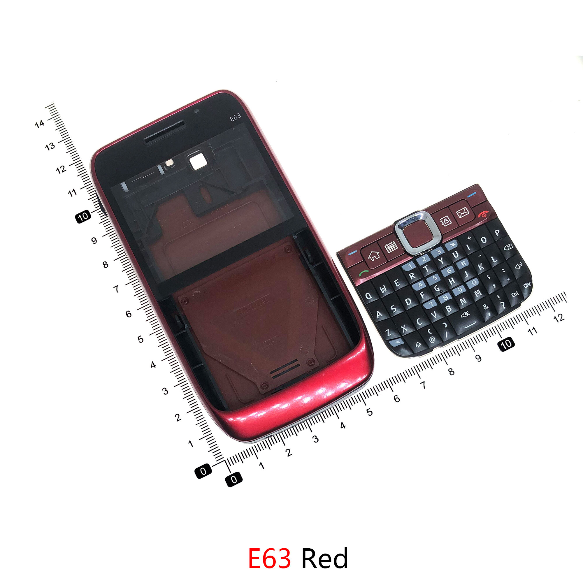 Ốp Lưng Điện Thoại Nokia E63 E71 E72 E5 Vỏ Máy Phím Pin Bánh Xe Tròn Phụ Kiện Kỹ Thuật Số Cho Điện T