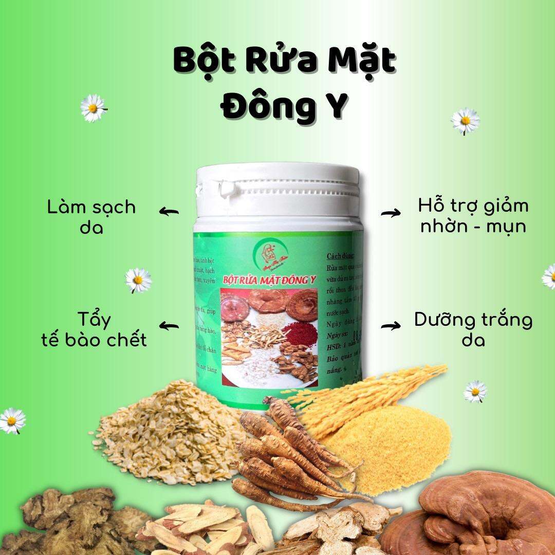 BỘT RỬA MẶT ĐÔNG Y (HANDMADE)