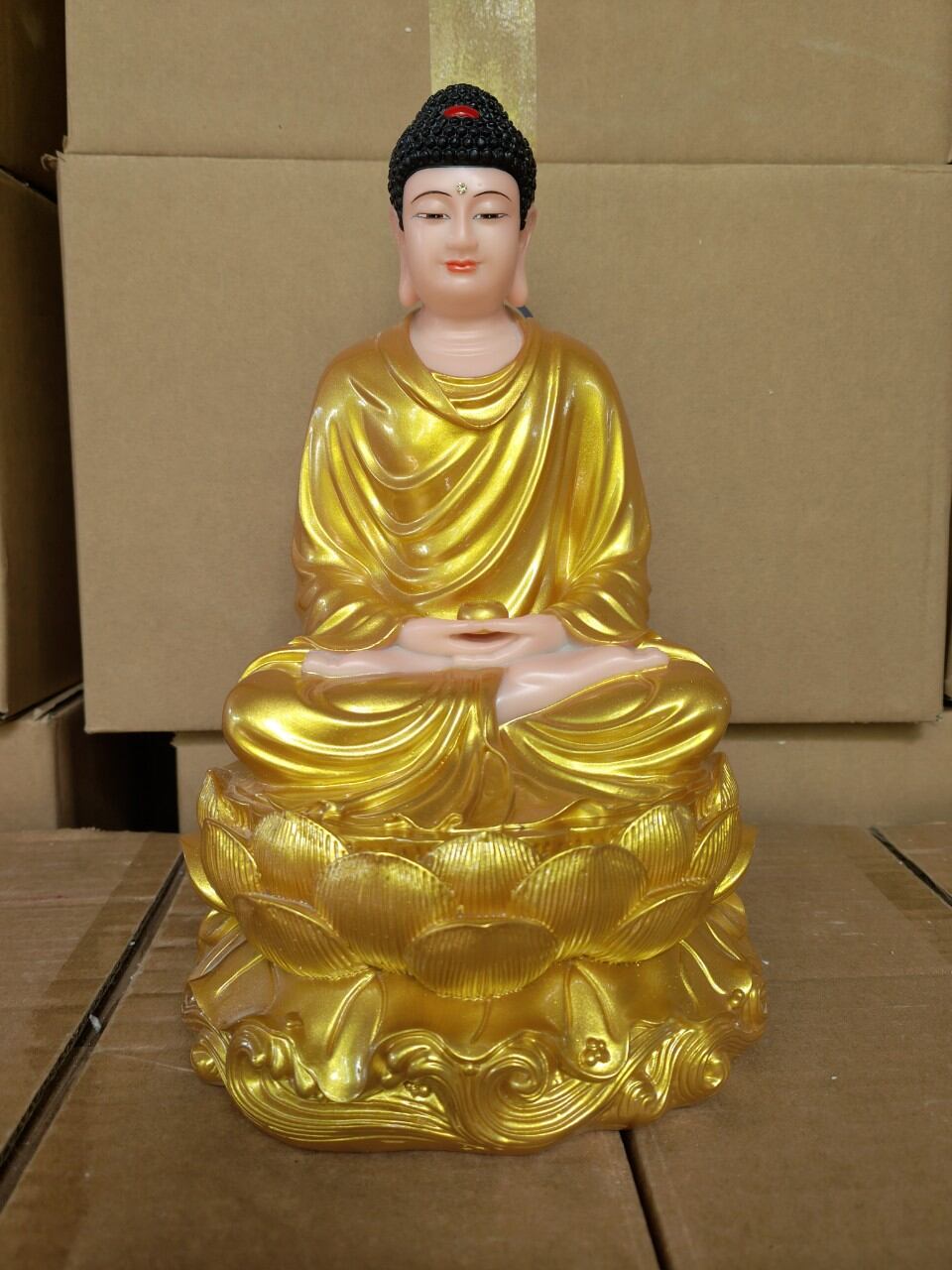 Tượng bổn sư thích ca cao 30cm