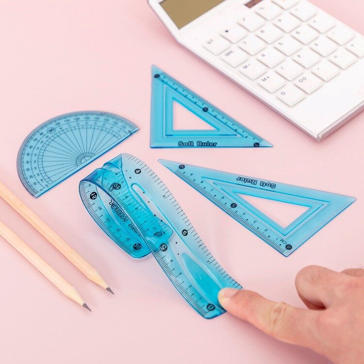 [HCM]Thước bộ dẻo màu 4 cây mã 1525/1628