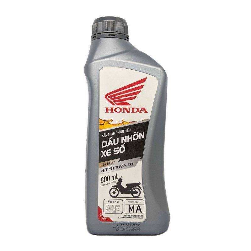 Dầu nhớt xe số honda 10w-30