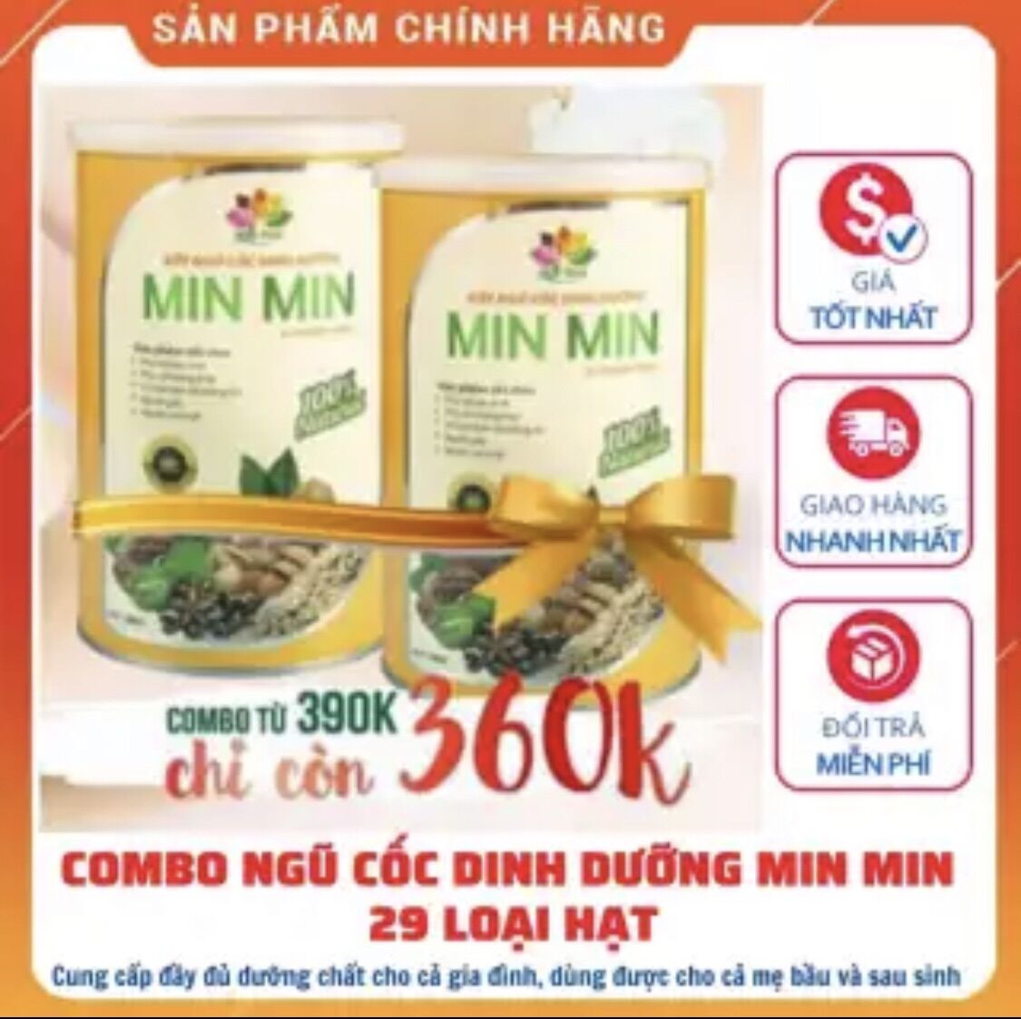 Ngũ cốc thực phẩm lợi sữa sau sinh hiệu quả giúp mẹ về sữa nhiều nhanh và thơm ngon hơn đá bay vấn đề ít sữa thiếu sữa của mẹ bầu và cho con bú 🚛[FREE SHIP]🚛