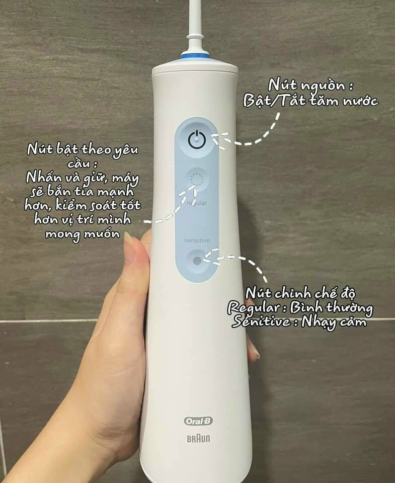 Tăm nước Oral B Aquacare 4