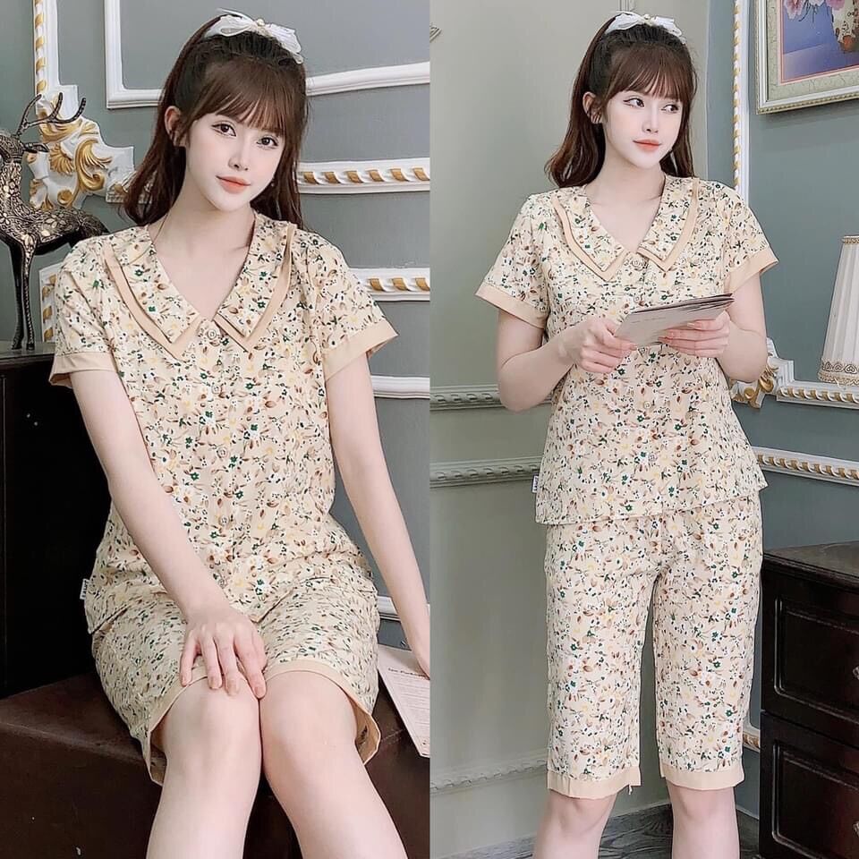 Đồ bộ mặc nhà mẫu lửng