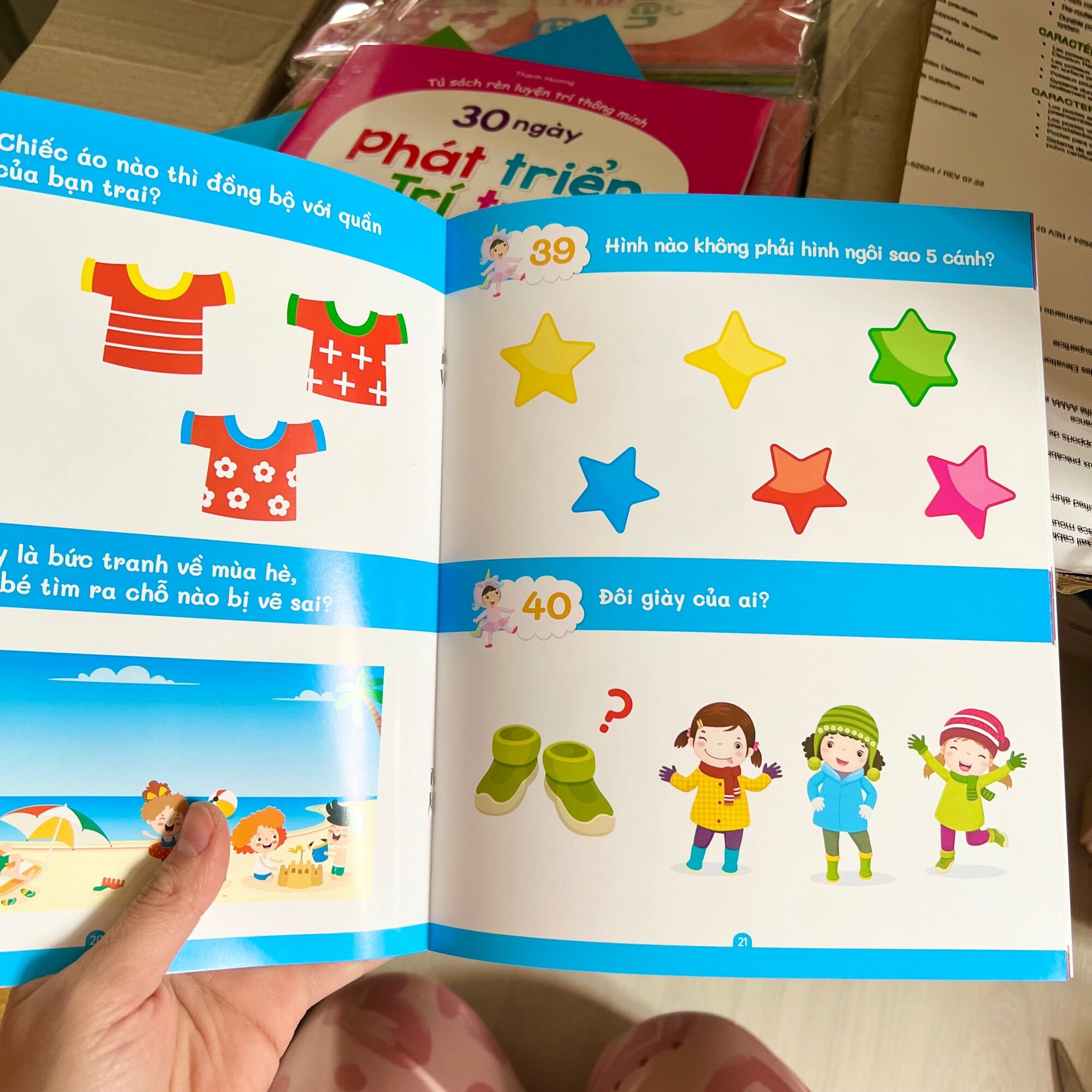 30 ngày phát triển trí tuệ cùng con