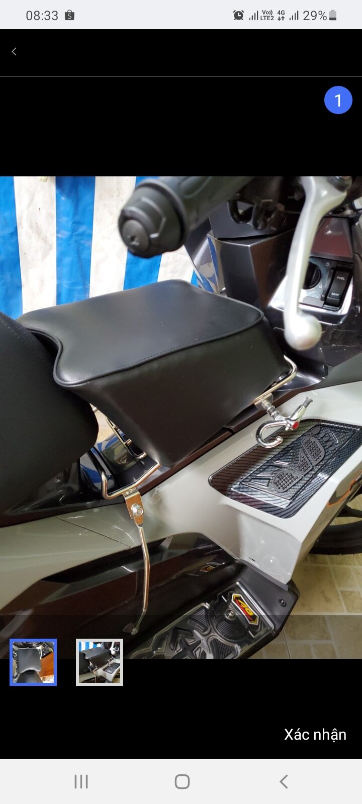 [HCM]Ghế ngồi xe AB, Pcx, airblade, NVX