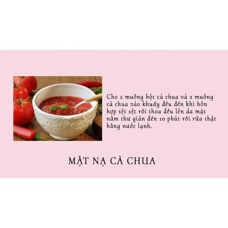 Bột cà chua nguyên chất đắp mặt 100gr
