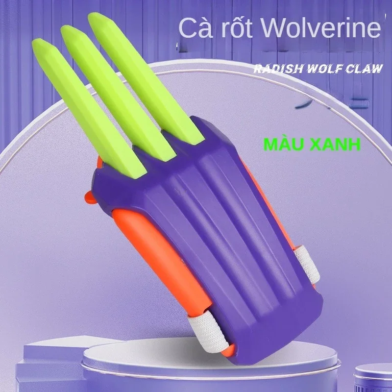 Móng Vuốt Người Sói in 3D, Đồ Chơi Móng Vuốt hottrend cà rốt vô tri