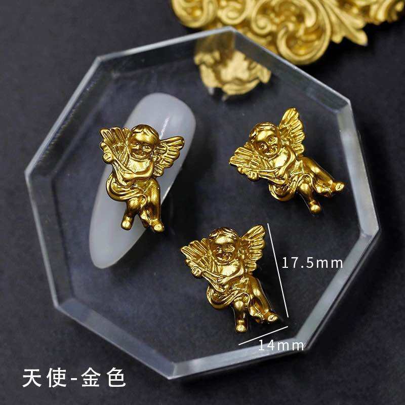[MÃ93] 10cái charm nail hoạt hình cute trang trí móng tay