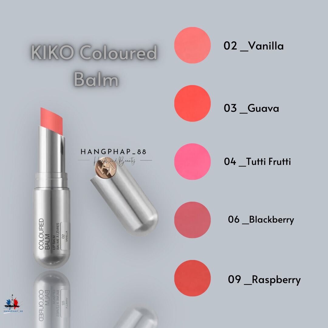 Son dưỡng môi có màu Kiko Coloured Balm