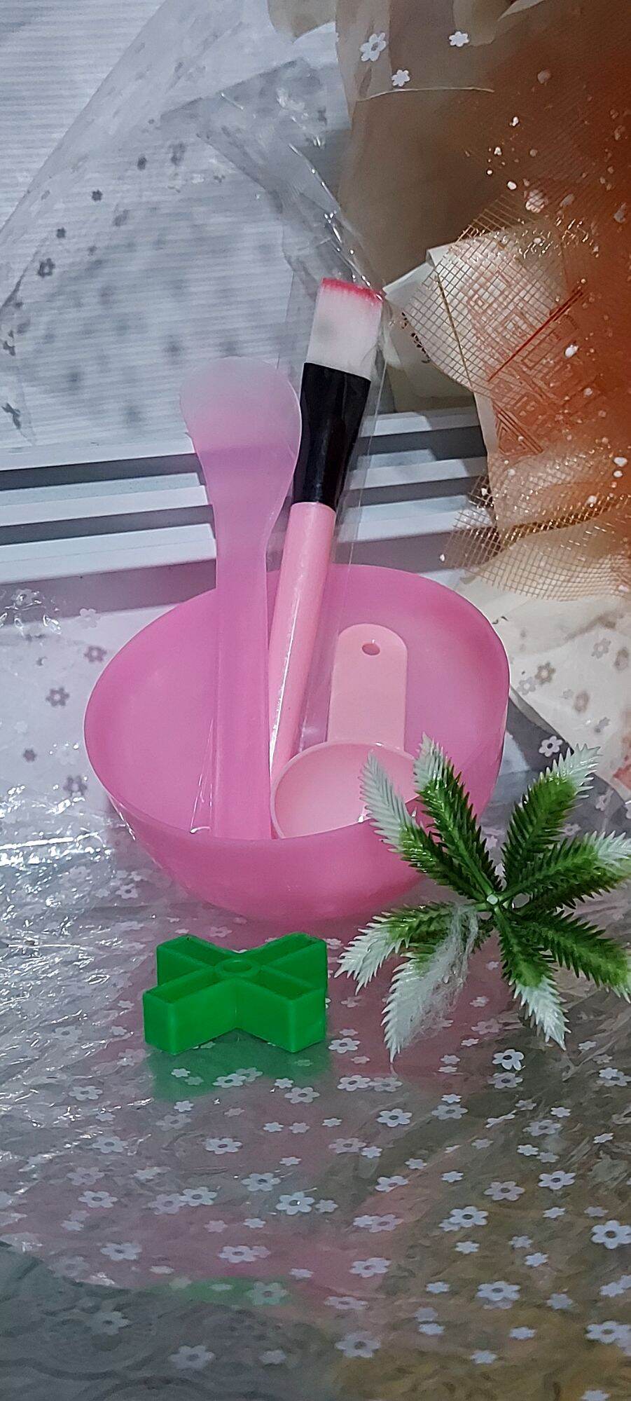 [Freeship] Bộ chén bát, muỗng cọ đắp mặt nạ