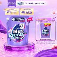 Nước giặt xả cho máy giặt cửa trước MaxKleen hương Huyền Diệu 2.2kg