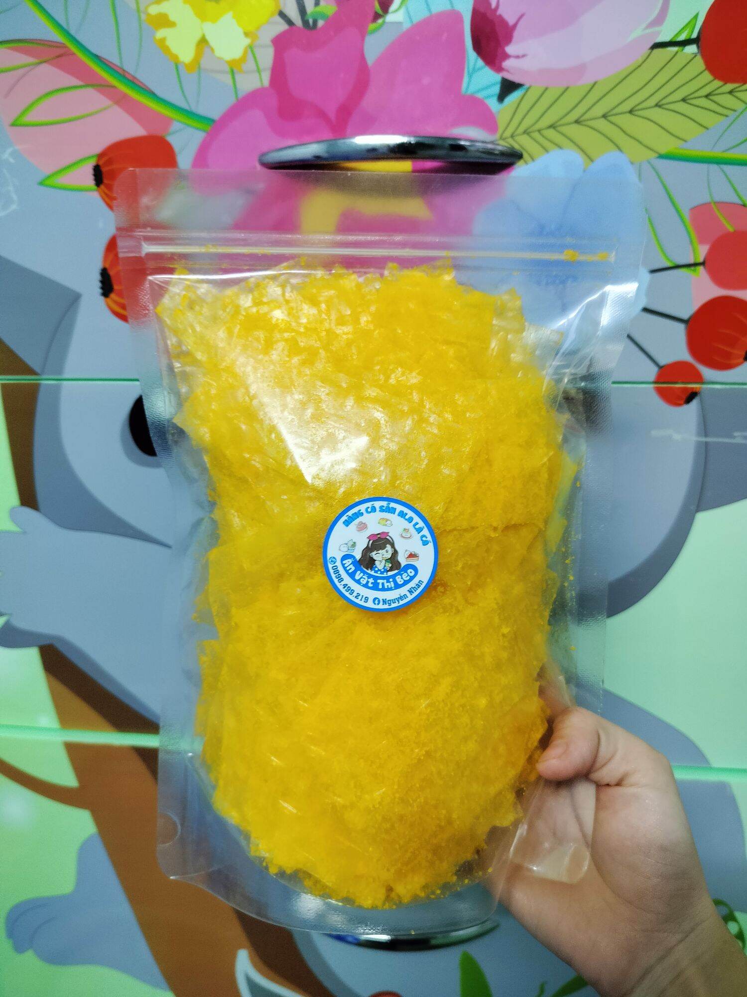 bánh tráng phô mai sữa - 500gr