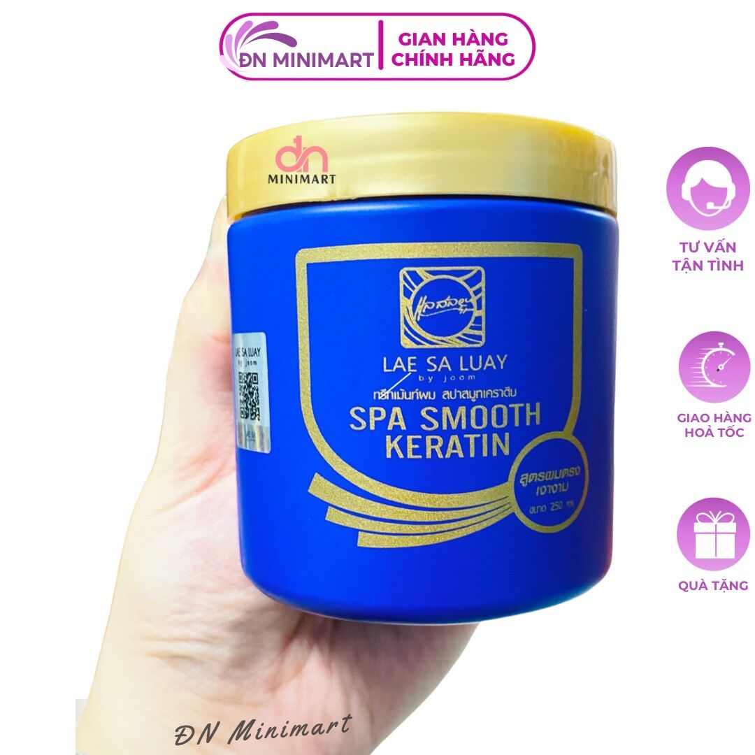 Ủ tóc lụa lae sa luay spa smoot keratin phục hồi mềm mượt thái lan