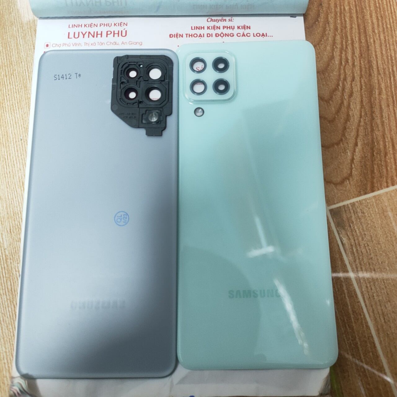 Nắp lưng samsung A22 4G A225 bao test
